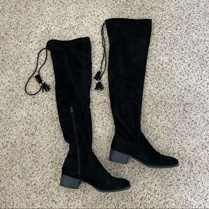Black OTK Suede Boots